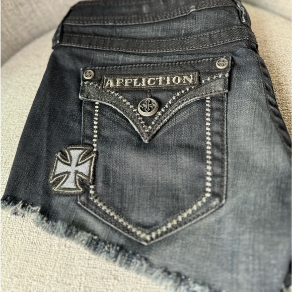 Affliction Denim Short - Picture 3 of 6